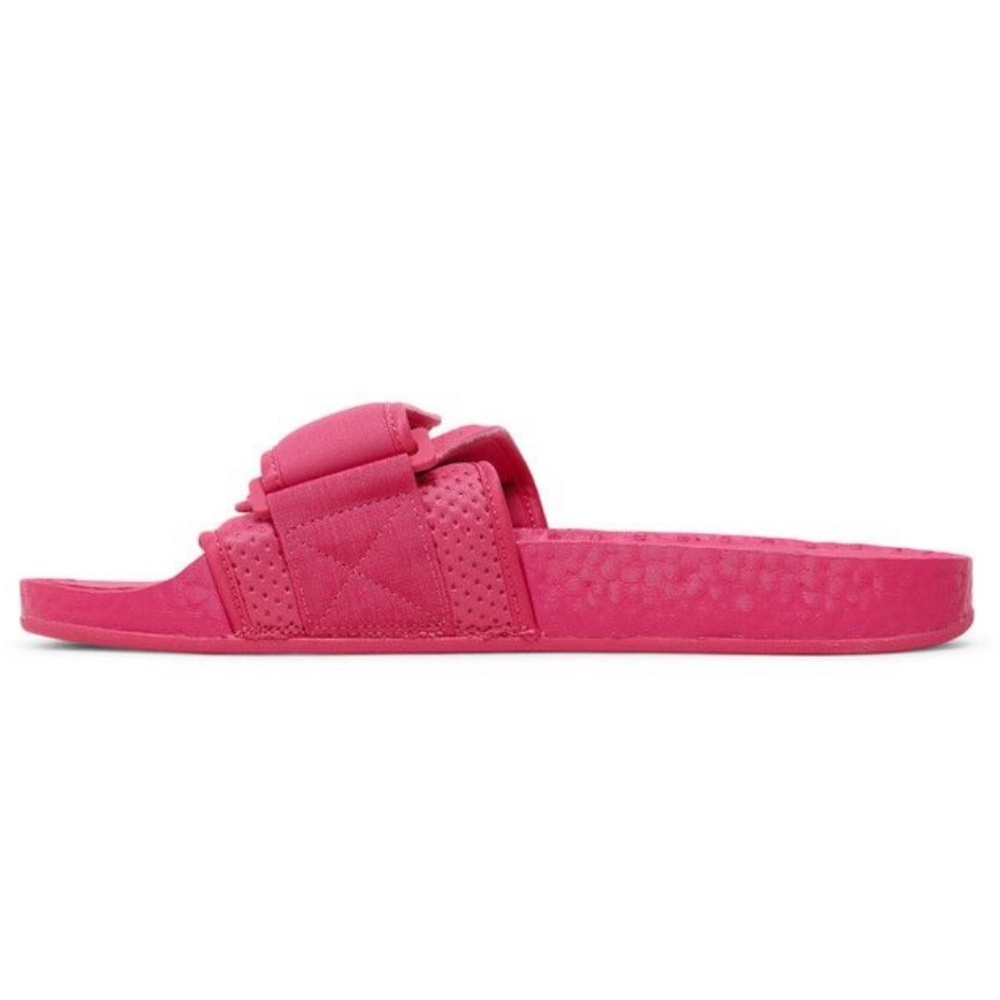 Pharrell x Adidas Boost Slide 'Semi Solar Pink, Chancletas, HU, Unisex - NWT - Picture 10 of 15